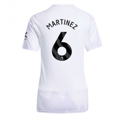 Manchester United Lisandro Martinez #6 Replika Bortatröja Damer 2025-26 Kortärmad Manchester United Lisandro Martinez #6 Replika Bortatröja Damer 2025-26 Kortärmad
